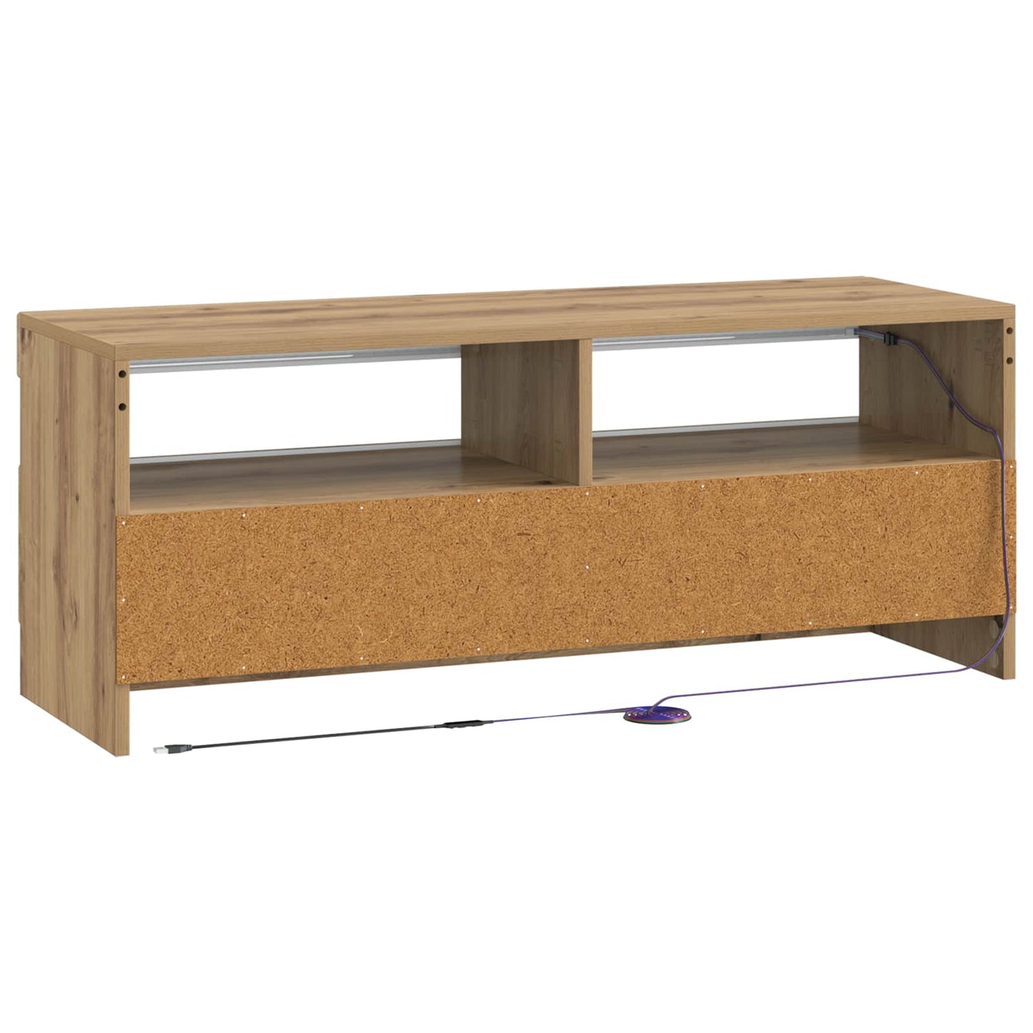 LED TV Cabinet Artisan Oak Engineered Wood