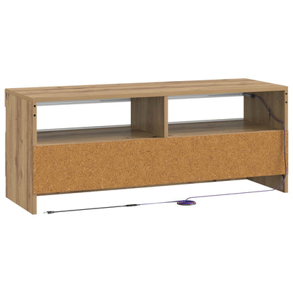 LED TV Cabinet Artisan Oak Engineered Wood