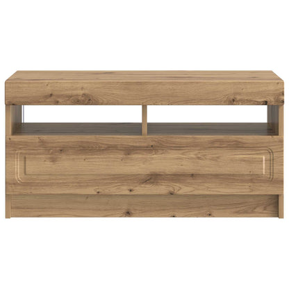 LED TV Cabinet Artisan Oak Engineered Wood