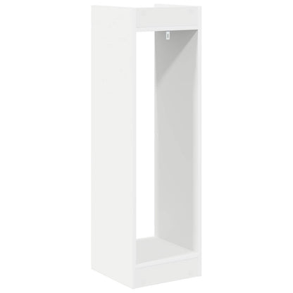 Plant Stand White 30 x 30 x 100 cm Engineered Wood