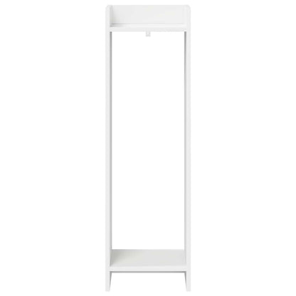 Plant Stand White 30 x 30 x 100 cm Engineered Wood