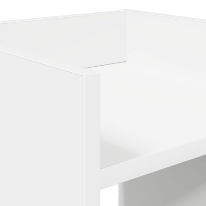 Plant Stand 2 pcs White 30 x 30 x 100 cm Engineered Wood