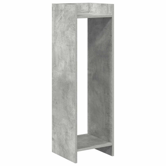 Plant Stand Concrete Grey 30 x 30 x 100 cm Engineered Wood