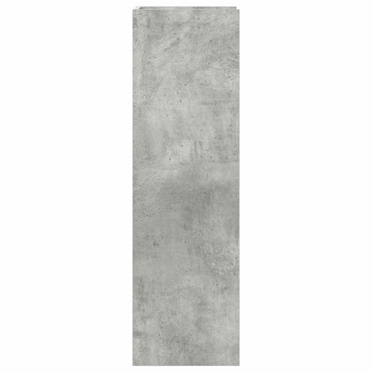Plant Stand Concrete Grey 30 x 30 x 100 cm Engineered Wood