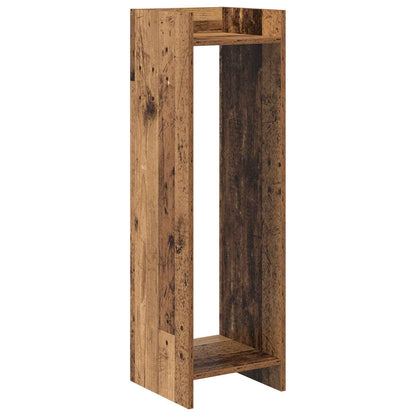 Plant Stand 2 pcs Old Wood 30 x 30 x 100 cm Engineered Wood