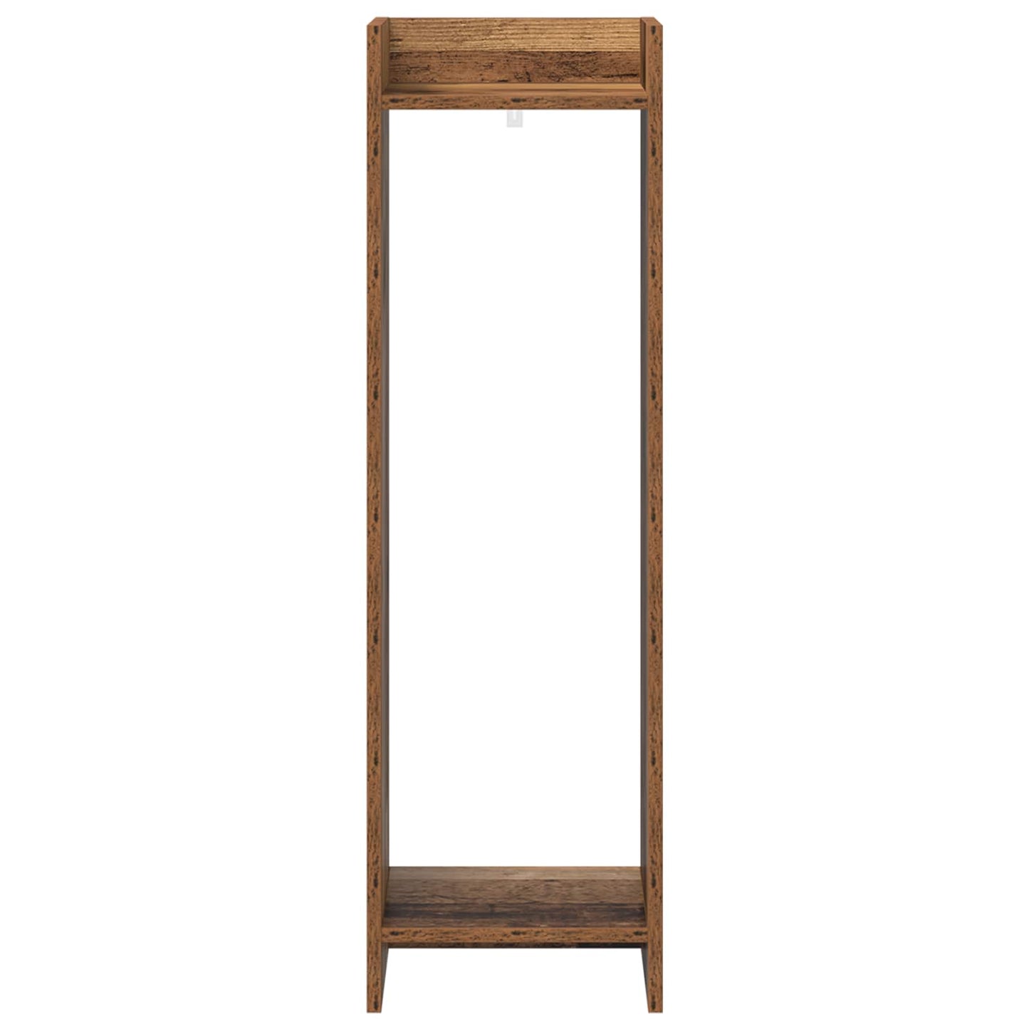Plant Stand 2 pcs Old Wood 30 x 30 x 100 cm Engineered Wood