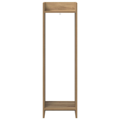Plant Stand Artisan Oak 30 x 30 x 100 cm Engineered Wood