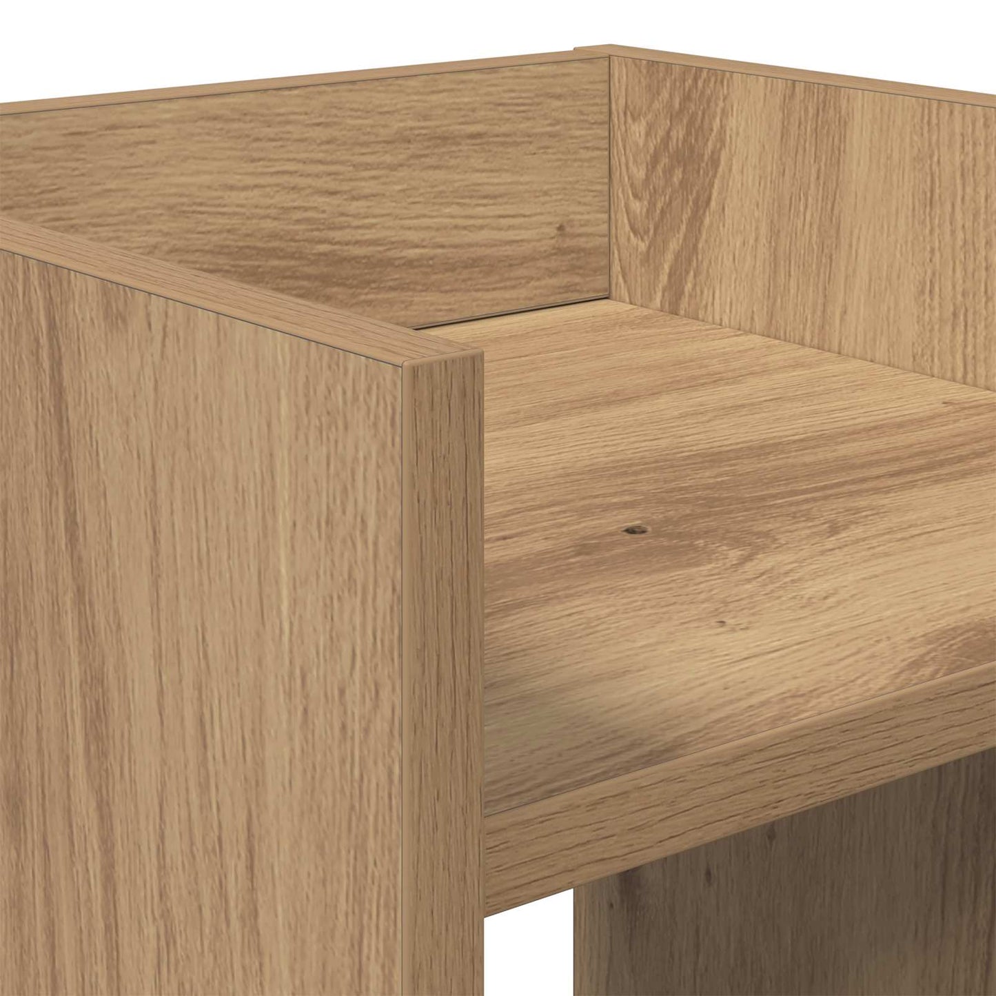 Plant Stand 2 pcs Artisan Oak 30 x 30 x 100 cm Engineered Wood
