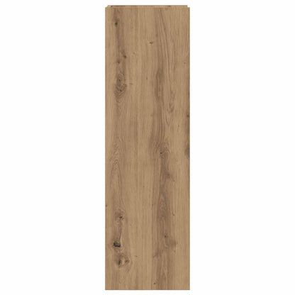 Plant Stand 2 pcs Artisan Oak 30 x 30 x 100 cm Engineered Wood