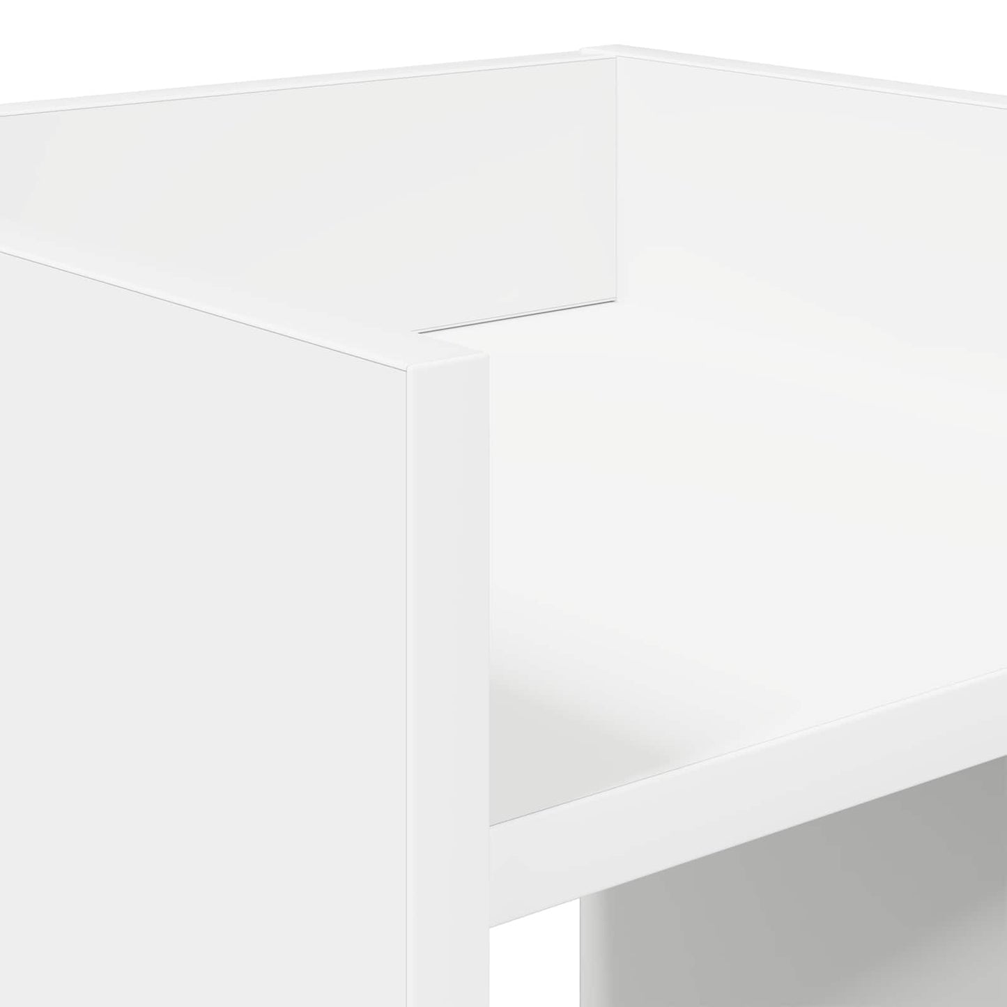Plant Stand White 30 x 30 x 80 cm Engineered Wood