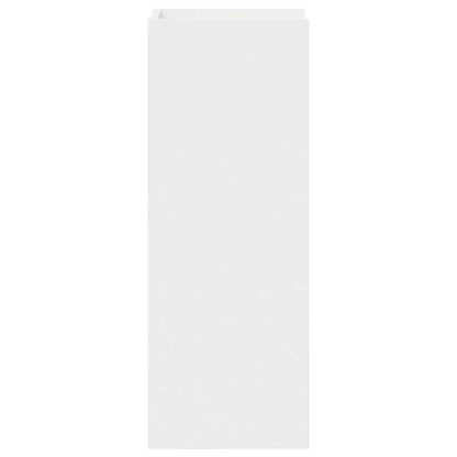 Plant Stand White 30 x 30 x 80 cm Engineered Wood