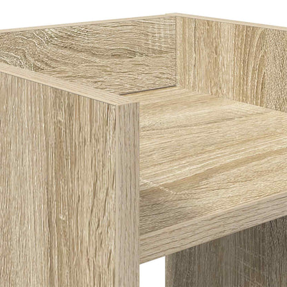 Plant Stand 2 pcs Sonoma Oak 30 x 30 x 80 cm Engineered Wood