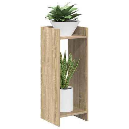 Plant Stand 2 pcs Sonoma Oak 30 x 30 x 80 cm Engineered Wood