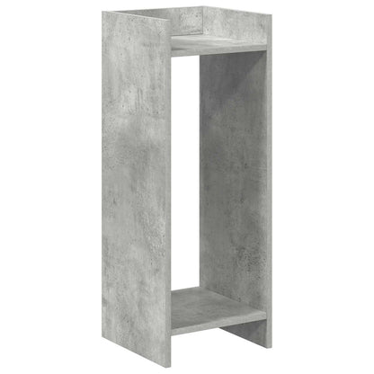 Plant Stand Concrete Grey 30 x 30 x 80 cm Engineered Wood