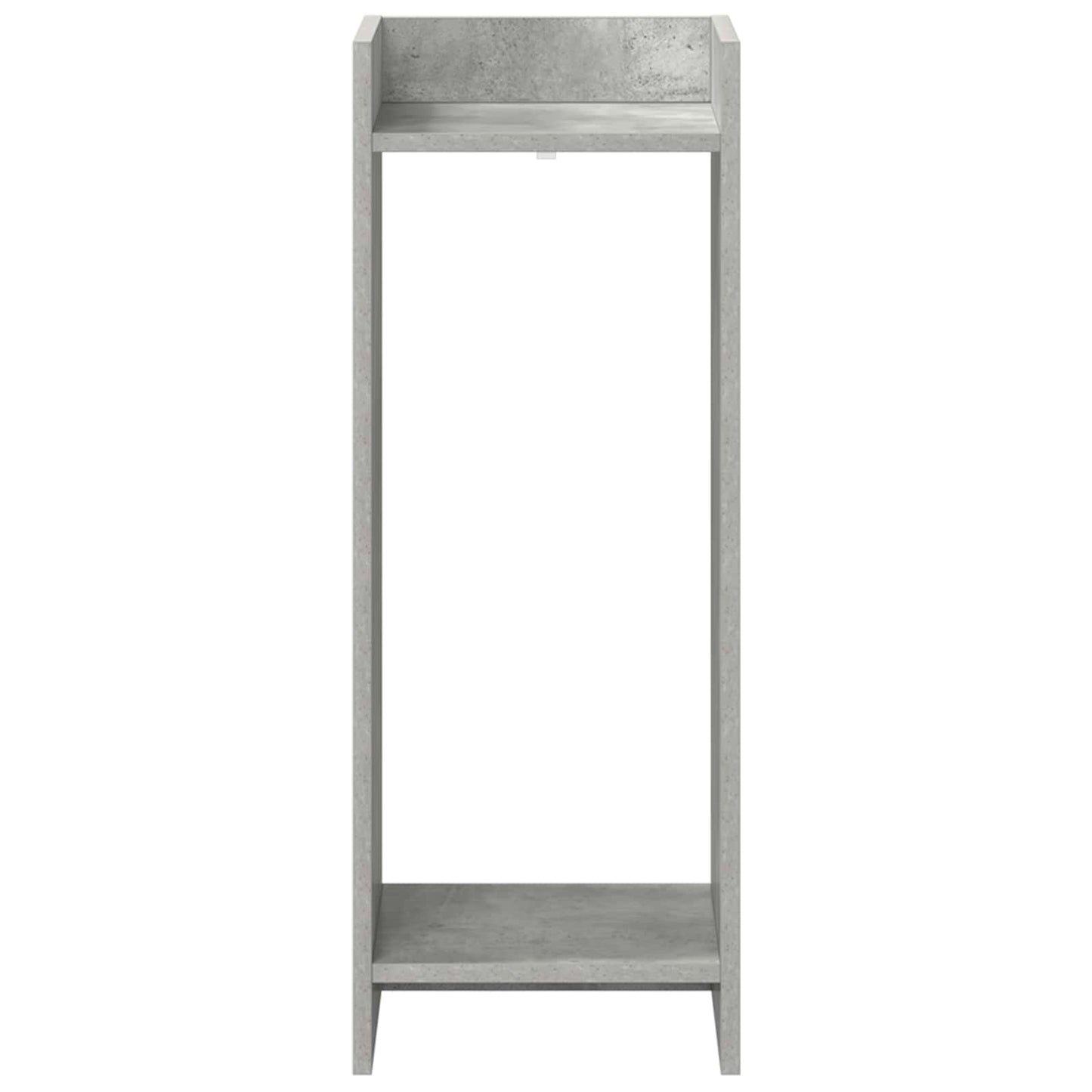 Plant Stand Concrete Grey 30 x 30 x 80 cm Engineered Wood