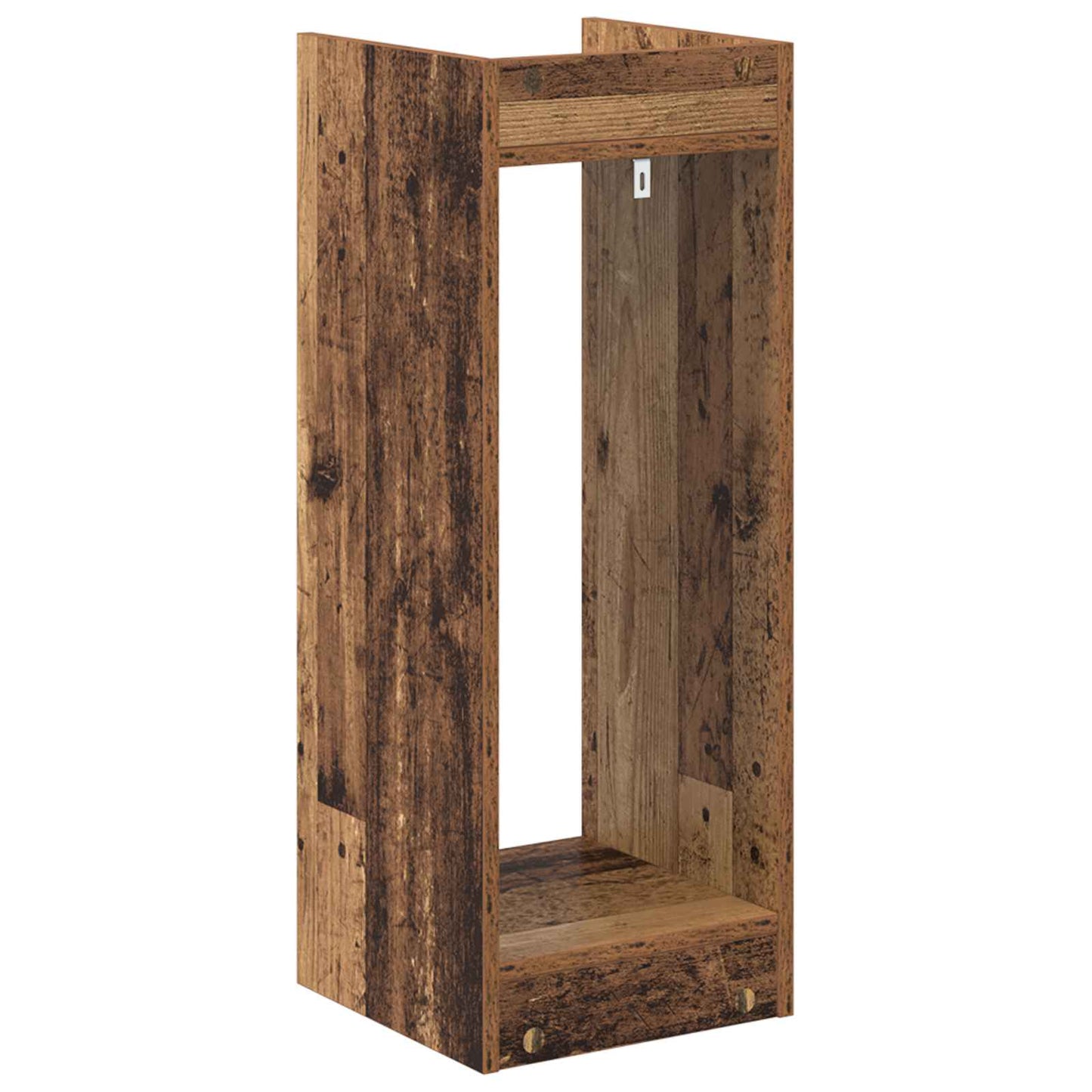Plant Stand 2 pcs Old Wood 30 x 30 x 80 cm Engineered Wood