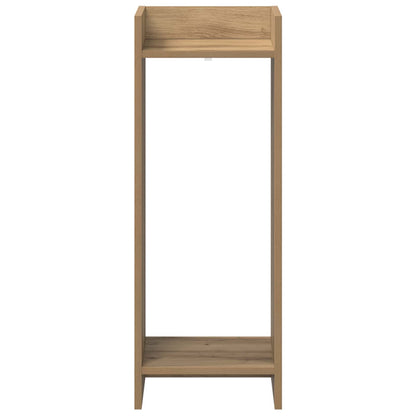 Plant Stand Artisan Oak 30 x 30 x 80 cm Engineered Wood
