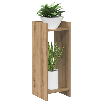 Plant Stand Artisan Oak 30 x 30 x 80 cm Engineered Wood