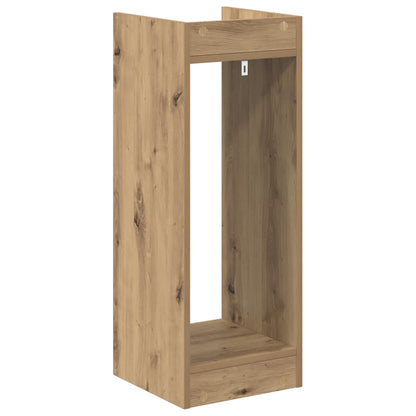 Plant Stand 2 pcs Artisan Oak 30 x 30 x 80 cm Engineered Wood