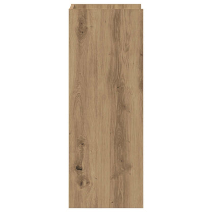 Plant Stand 2 pcs Artisan Oak 30 x 30 x 80 cm Engineered Wood
