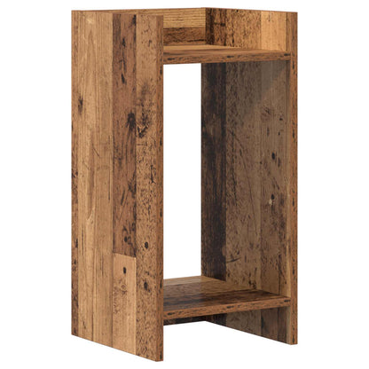 Plant Stand 2 pcs Old Wood 30 x 30 x 60 cm Engineered Wood