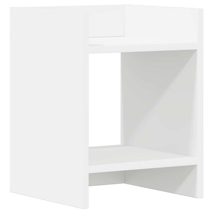 Plant Stand White 30 x 30 x 40 cm Engineered Wood