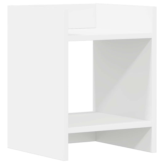 Plant Stand White 30 x 30 x 40 cm Engineered Wood