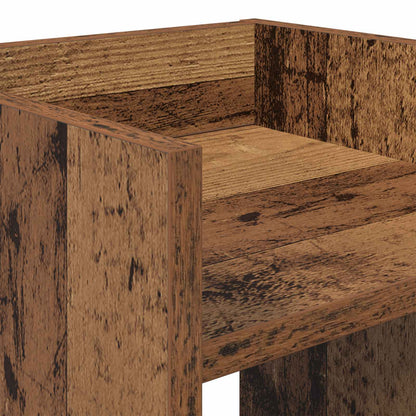 Plant Stand Old Wood 30 x 30 x 40 cm Engineered Wood