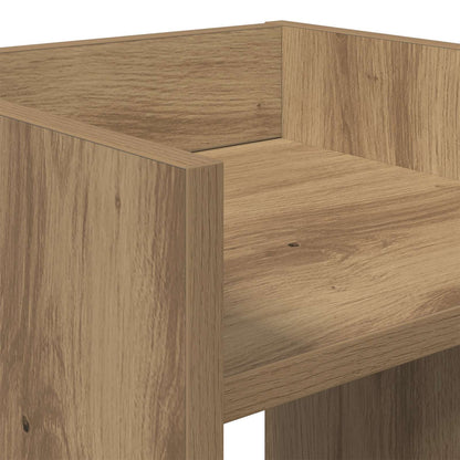 Plant Stand Artisan Oak 30 x 30 x 40 cm Engineered Wood