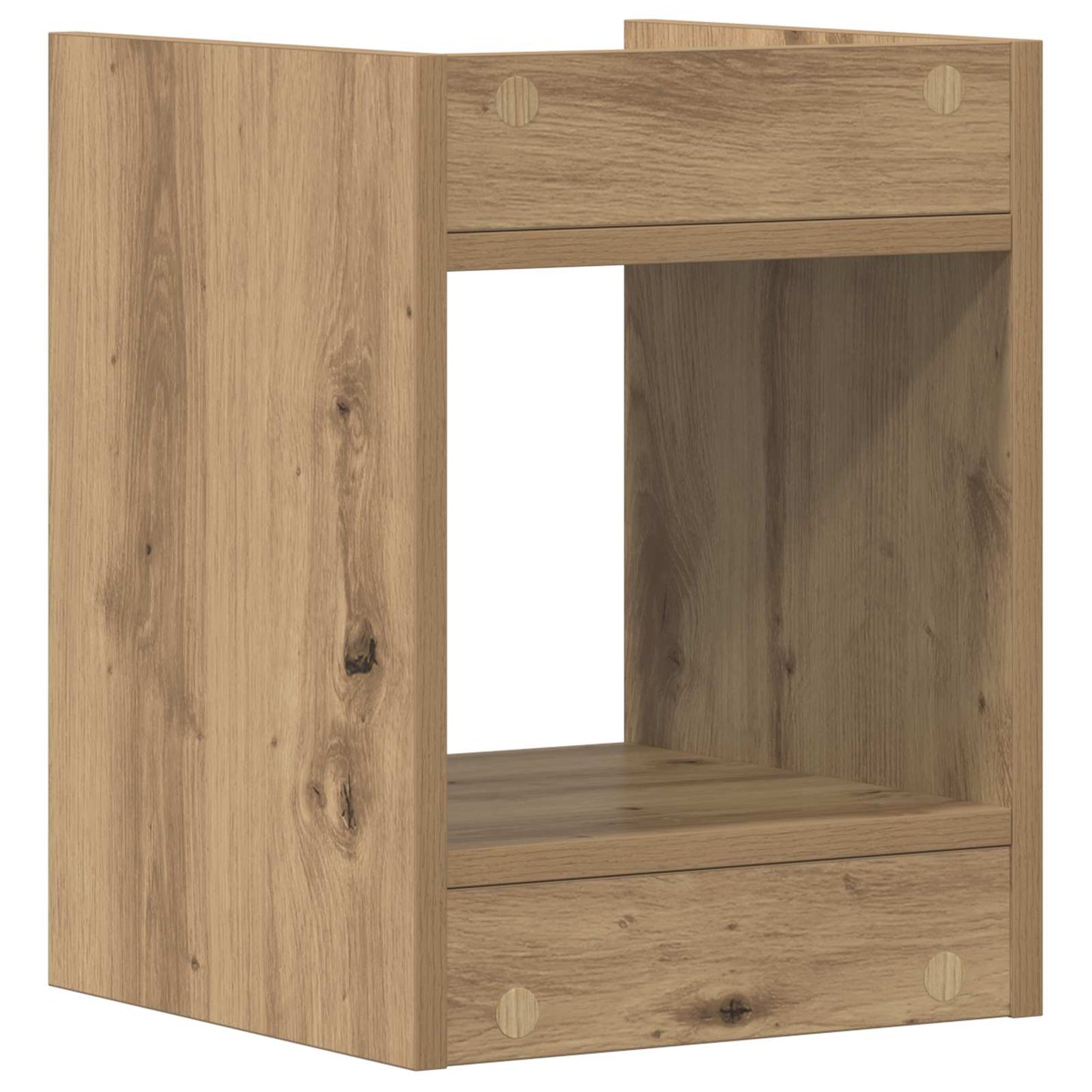 Plant Stand 2 pcs Artisan Oak 30 x 30 x 40 cm Engineered Wood