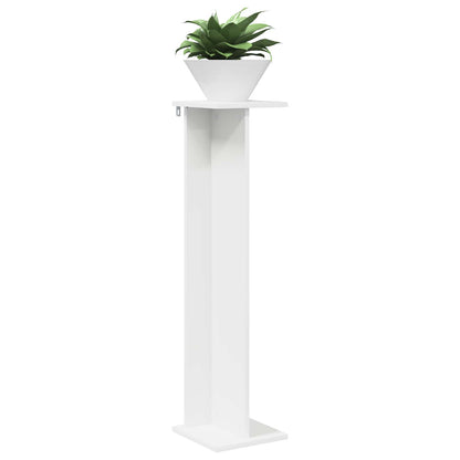 Plant Stand 2 pcs White 25 x 25.5 x 100.5 cm Engineered Wood