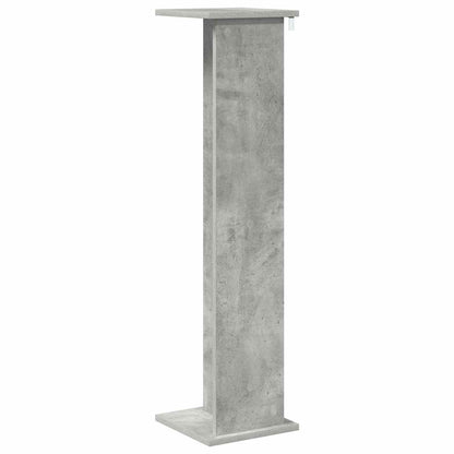 Plant Stand Concrete Grey 25 x 25.5 x 100.5 cm Engineered Wood