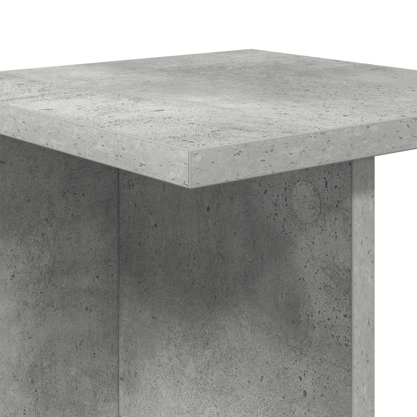 Plant Stand 2 pcs Concrete Grey 25 x 25.5 x 100.5 cm