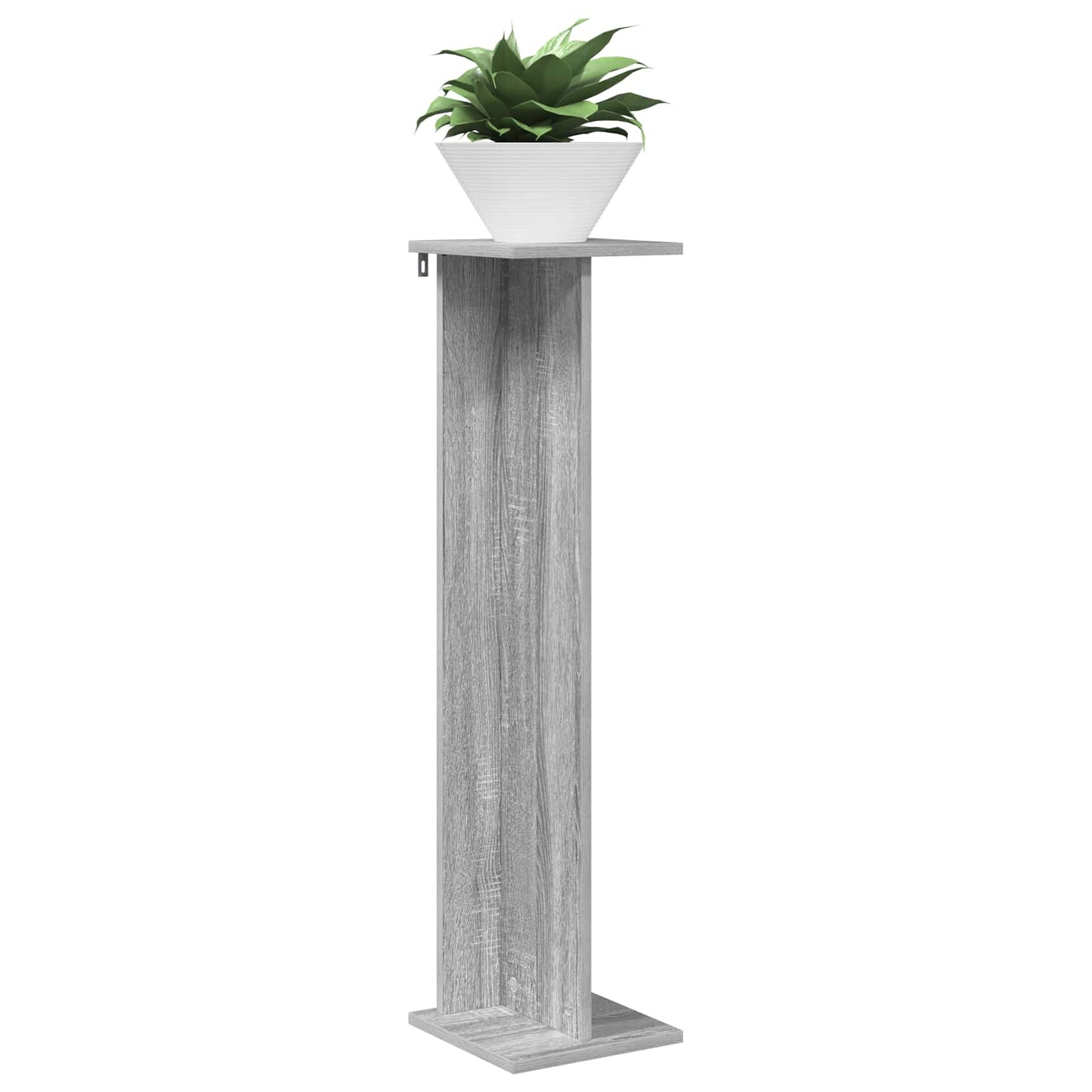 Plant Stand 2 pcs Grey Sonoma 25 x 25.5 x 100.5 cm