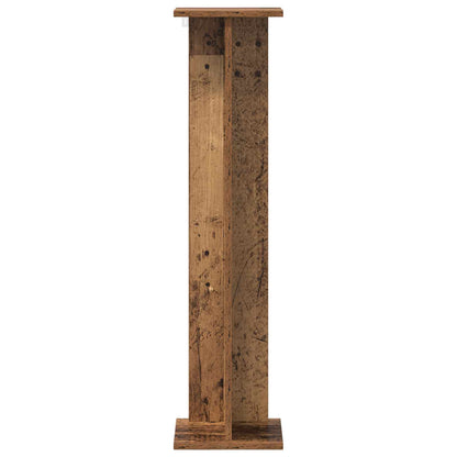 Plant Stand Old Wood 25 x 25.5 x 100.5 cm Engineered Wood
