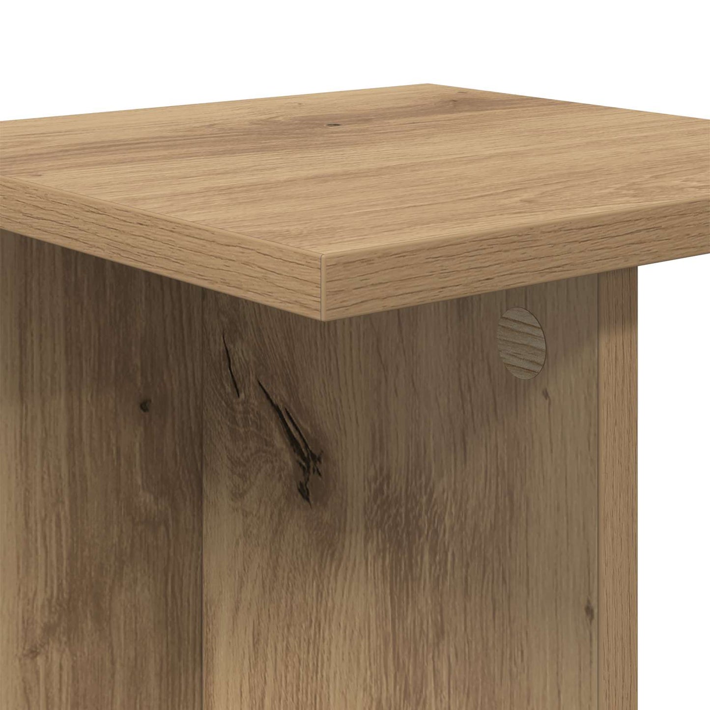 Plant Stand Artisan Oak 25 x 25.5 x 100.5 cm Engineered Wood