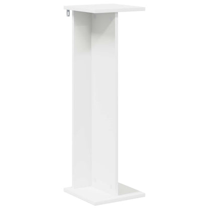 Plant Stand White 25 x 25.5 x 80.5 cm Engineered Wood