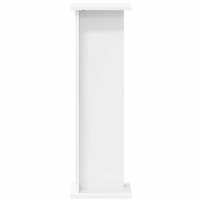 Plant Stand White 25 x 25.5 x 80.5 cm Engineered Wood