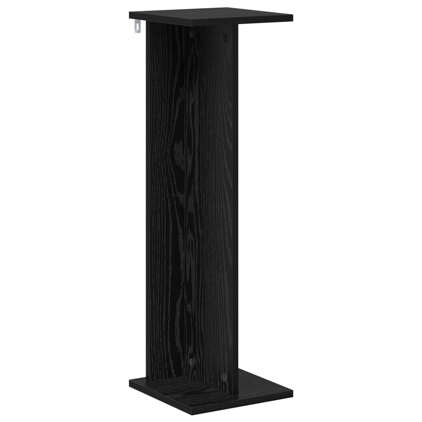 Plant Stand Black Oak 25 x 25.5 x 80.5 cm Engineered Wood
