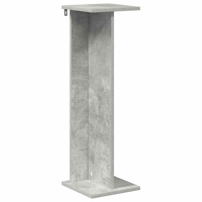 Plant Stand Concrete Grey 25 x 25.5 x 80.5 cm Engineered Wood