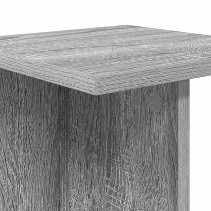 Plant Stand 2 pcs Grey Sonoma 25 x 25.5 x 80.5 cm