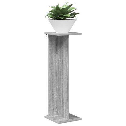 Plant Stand 2 pcs Grey Sonoma 25 x 25.5 x 80.5 cm