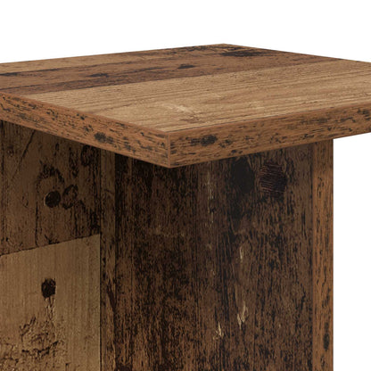 Plant Stand Old Wood 25 x 25.5 x 80.5 cm Engineered Wood