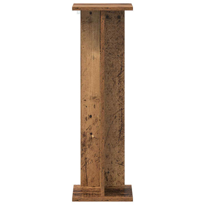 Plant Stand Old Wood 25 x 25.5 x 80.5 cm Engineered Wood
