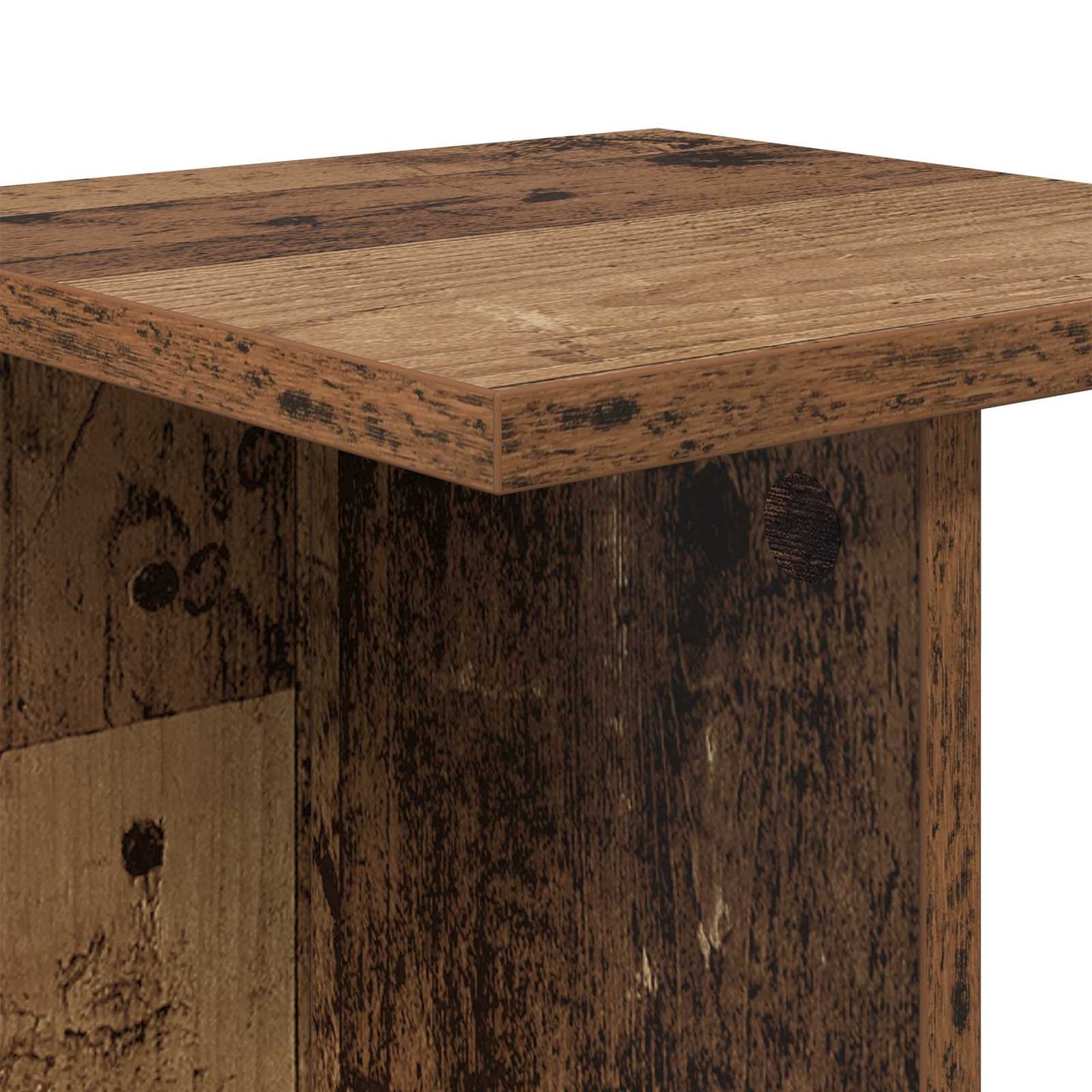 Plant Stand 2 pcs Old Wood 25 x 25.5 x 80.5 cm Engineered Wood