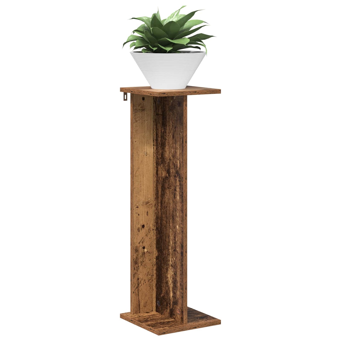 Plant Stand 2 pcs Old Wood 25 x 25.5 x 80.5 cm Engineered Wood