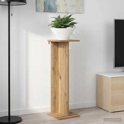 Plant Stand Artisan Oak 25 x 25.5 x 80.5 cm Engineered Wood