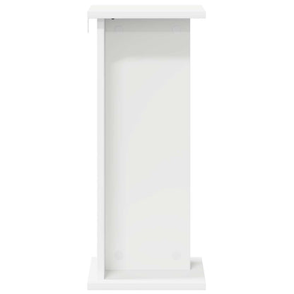 Plant Stand 2 pcs White 25 x 25.5 x 60.5 cm Engineered Wood