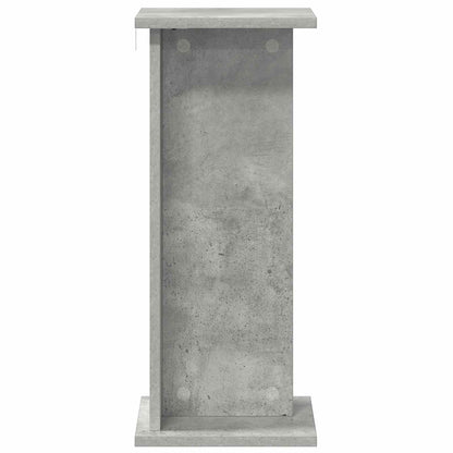 Plant Stand Concrete Grey 25 x 25.5 x 60.5 cm Engineered Wood