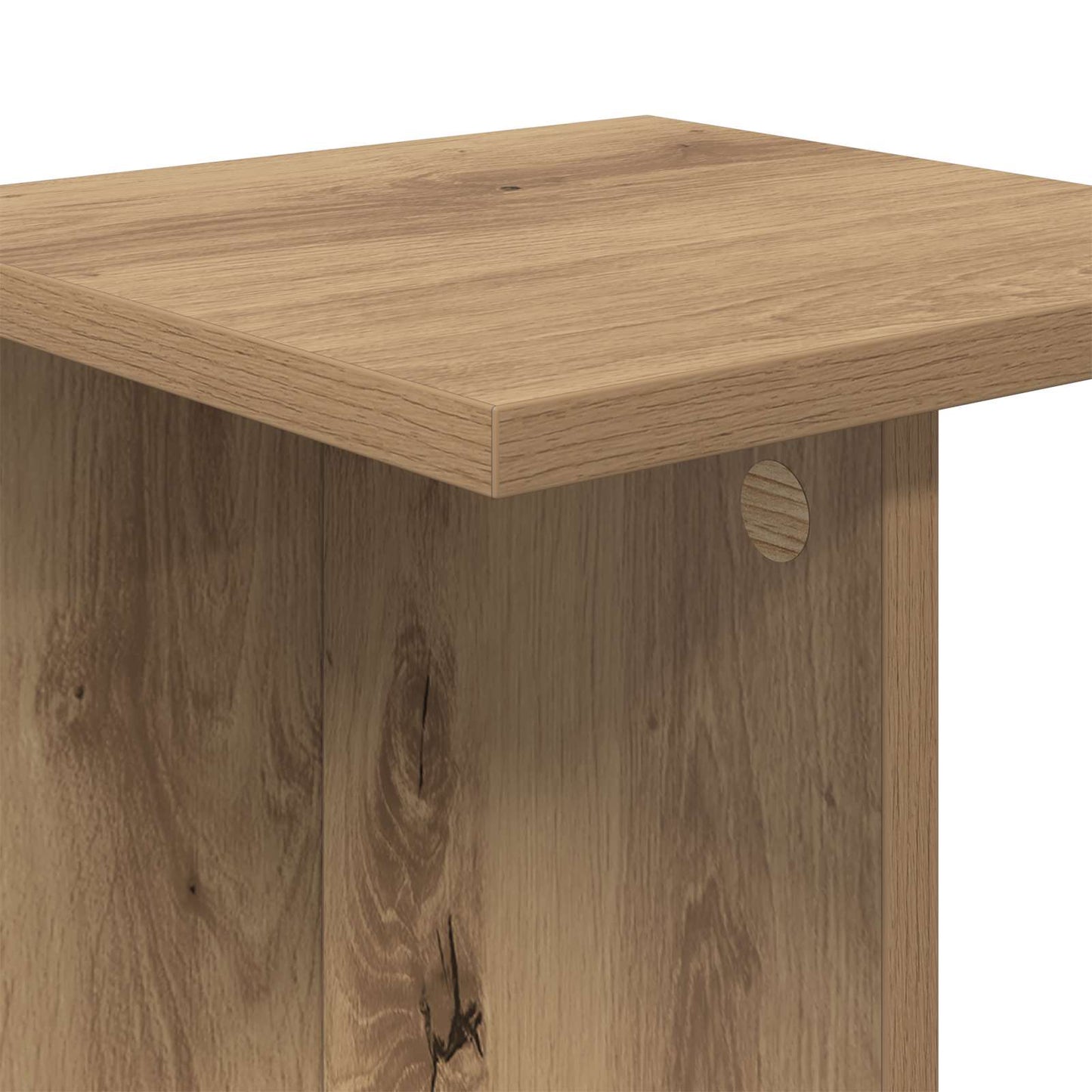 Plant Stand Artisan Oak 25 x 25.5 x 60.5 cm Engineered Wood